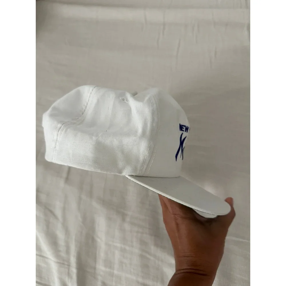 Vintage Sports Specialties New York Mets Snapback Hat White Script Logo MLB Cap